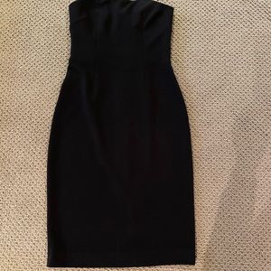 Classic strapless black pencil dress from Banana Republic - size 0.
